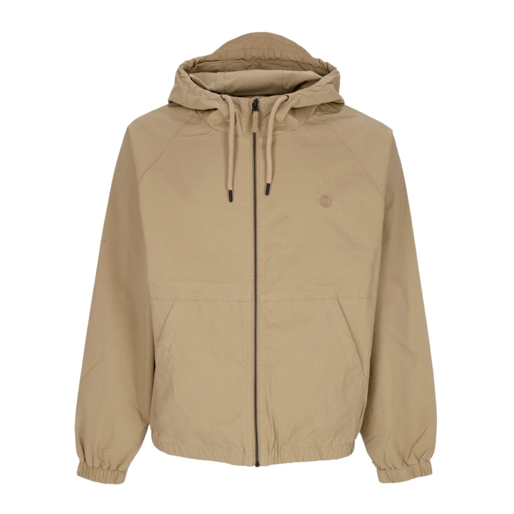 Element Ripstop Hoodie Jas Khaki Brown Heren