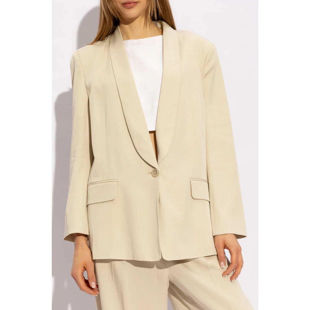 Munthe Kliomi single-breasted blazer Beige Dames