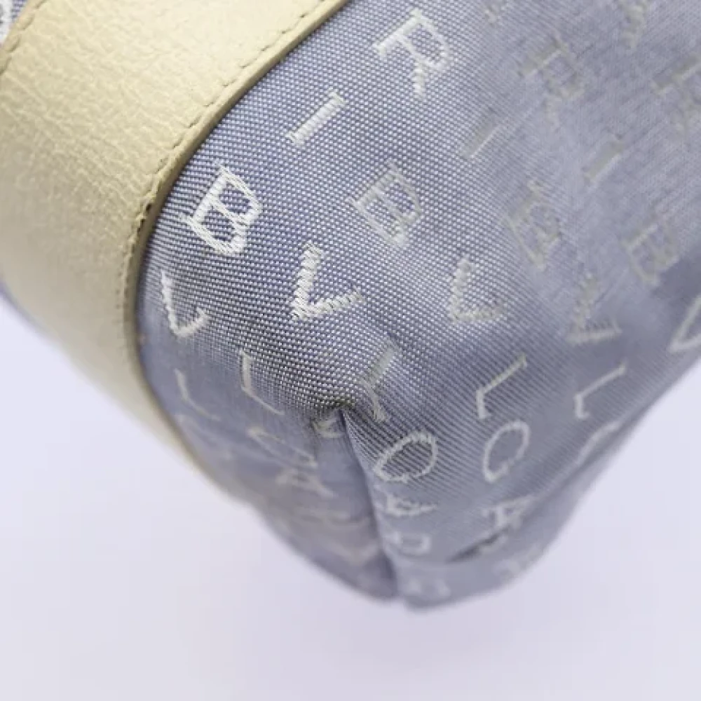 Bvlgari Vintage Pre-owned Canvas totes Blue Dames