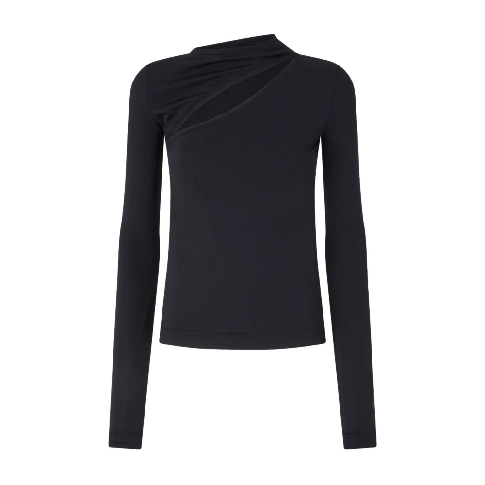 Pinko - Jersey Negro Aw 25 - Tops - Mujer - Negro - Xs