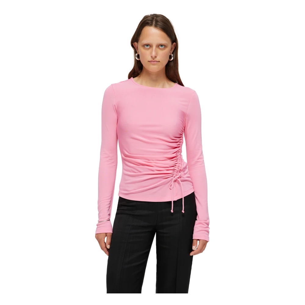 Róhe Tops met lange mouwen Pink Dames