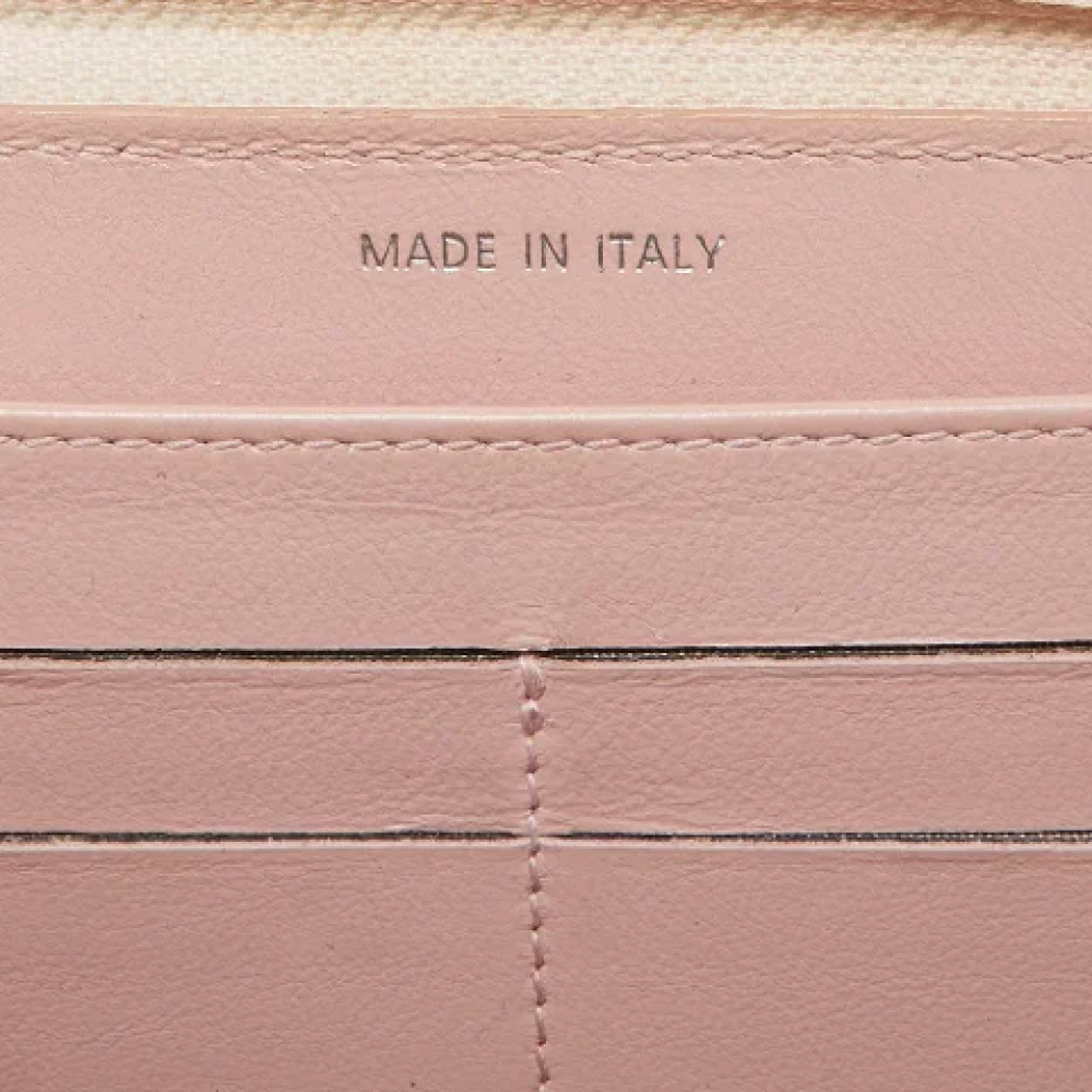 Chanel Vintage Pre-owned Leather wallets Pink Dames
