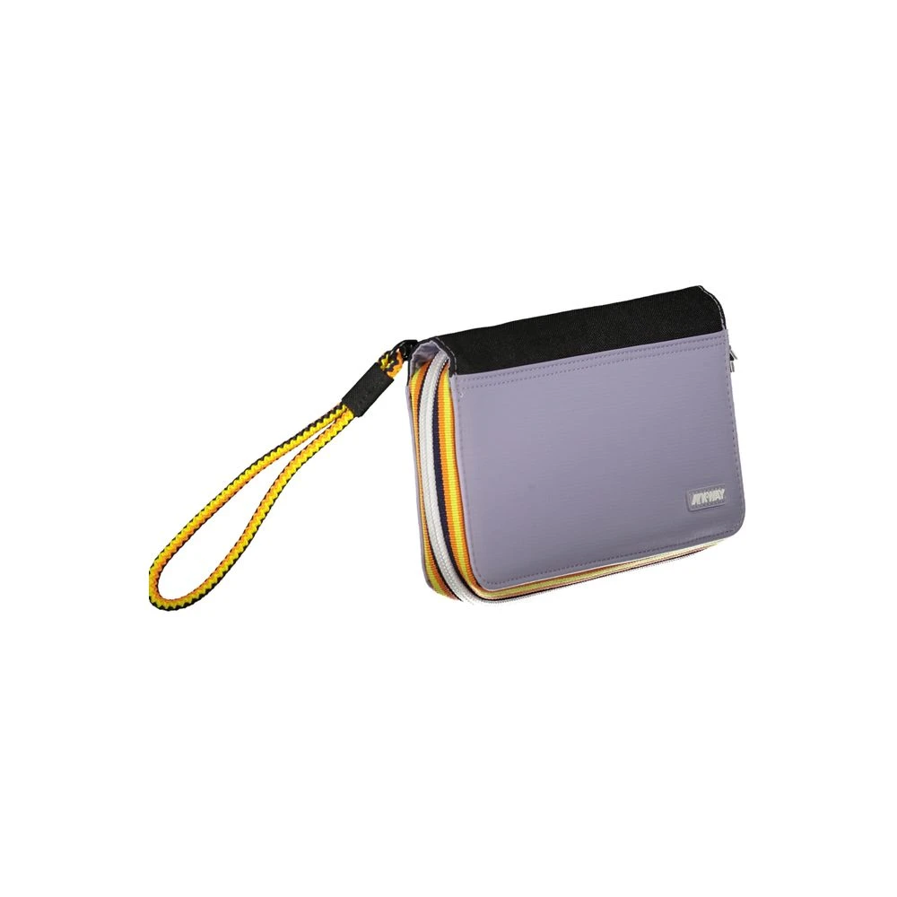 K-way Paarse Nylon Portemonnee Purple Dames