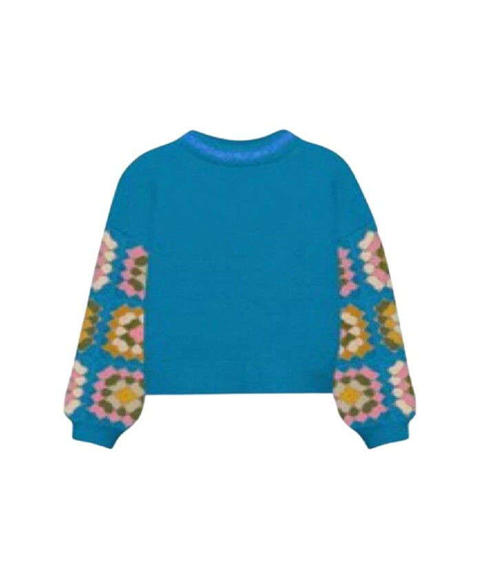 pull-cachemire-crochet-multicolore