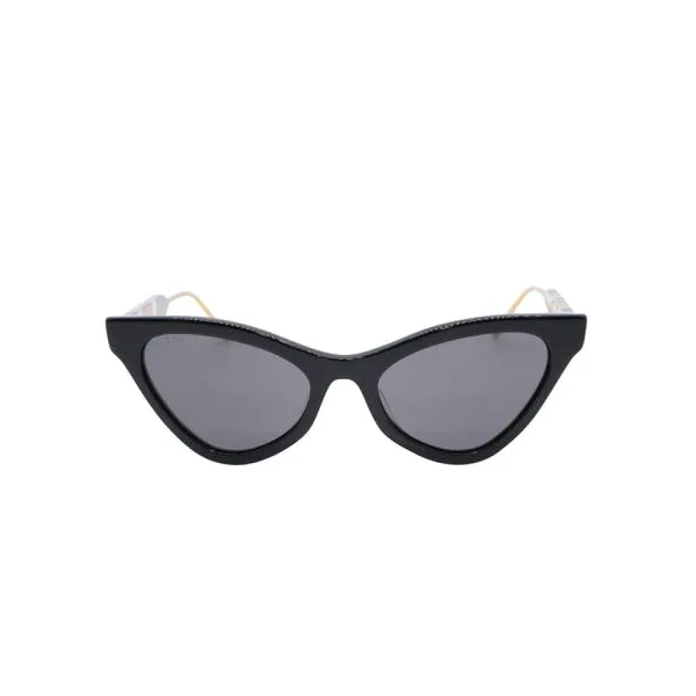 Gucci Vintage Vintage Cat Eye Solglasögon i Svart Acetat Black, Dam