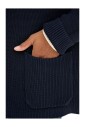 cardigan-regular-fit-en-coton-bleu-marine