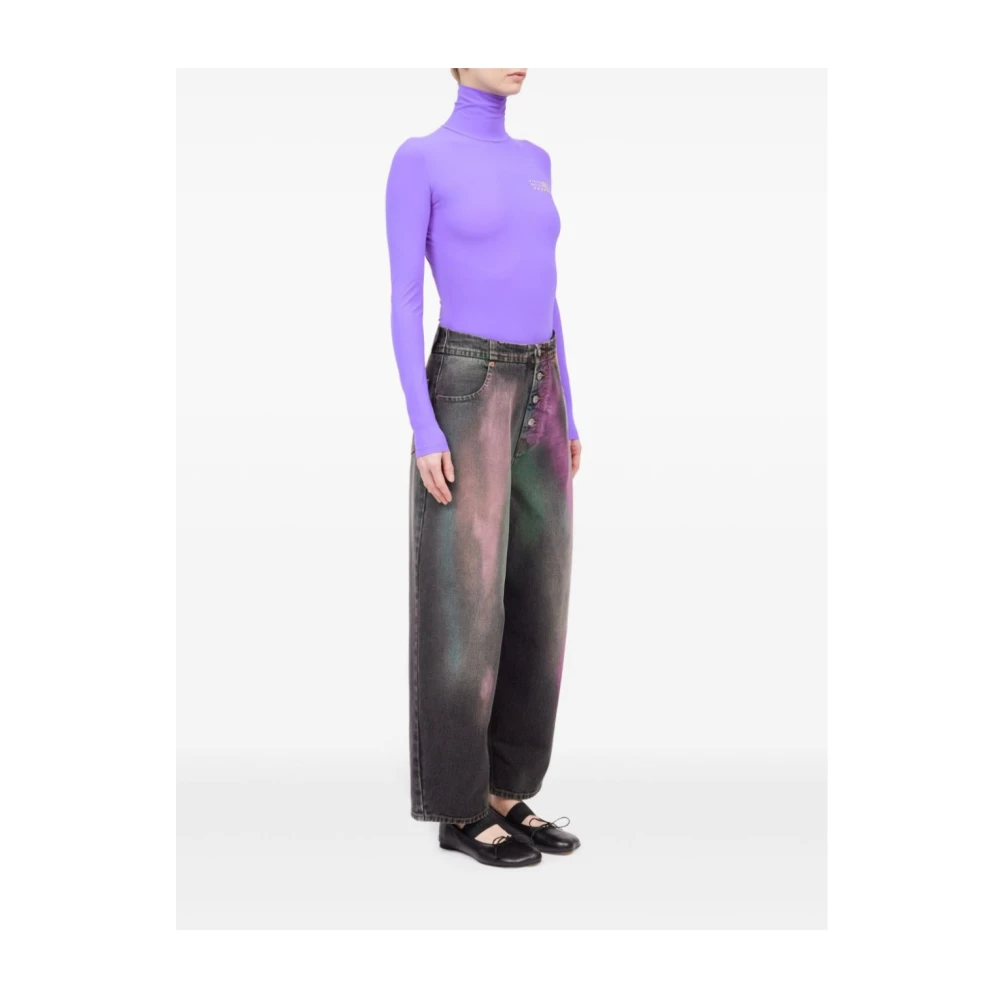 MM6 Maison Margiela 5 Zakken Broek Black Dames