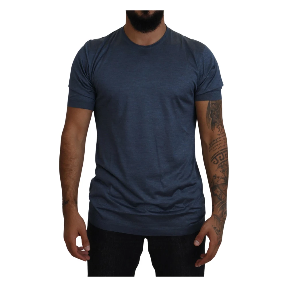 Dolce & Gabbana T-Shirts Blue Heren