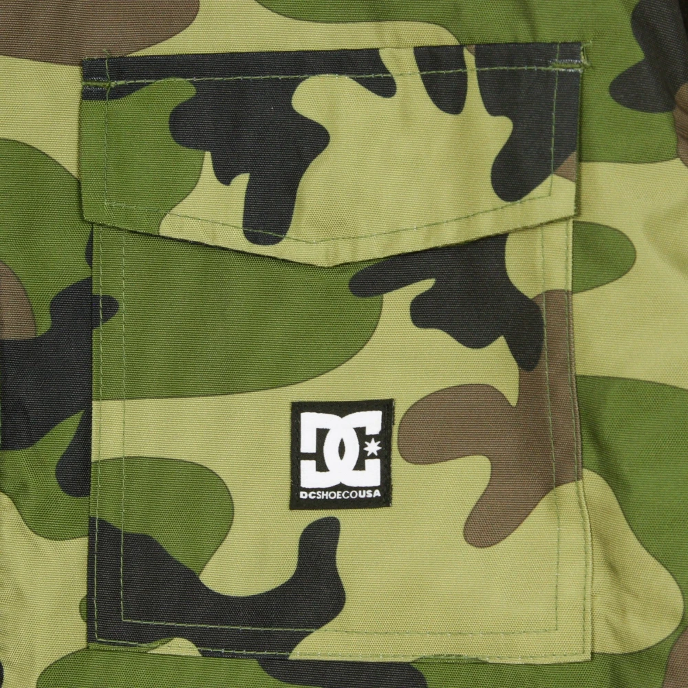 DC Shoes Heren Camo Fleece Jas Multicolor Heren