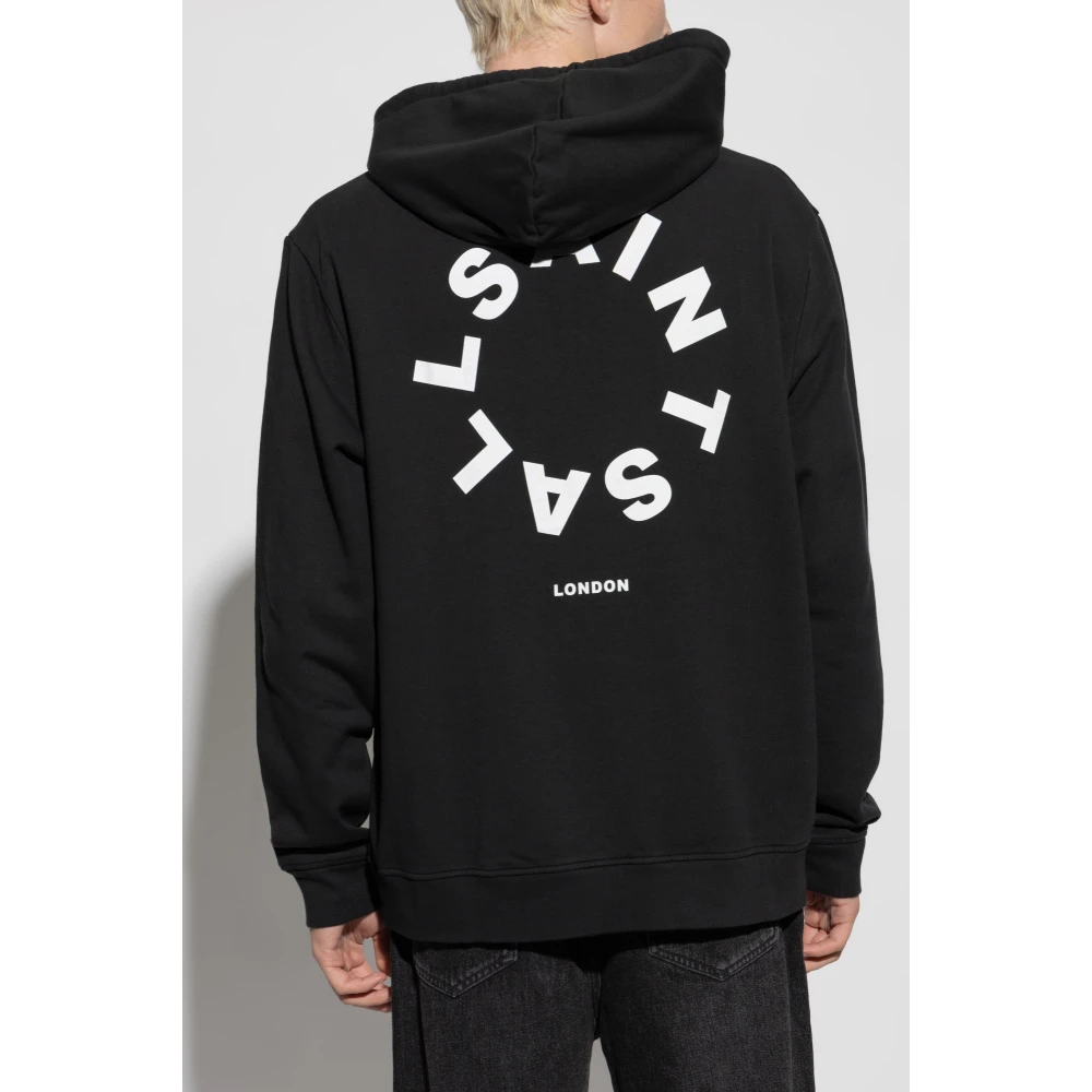 AllSaints Hoodie Tierra Black Heren