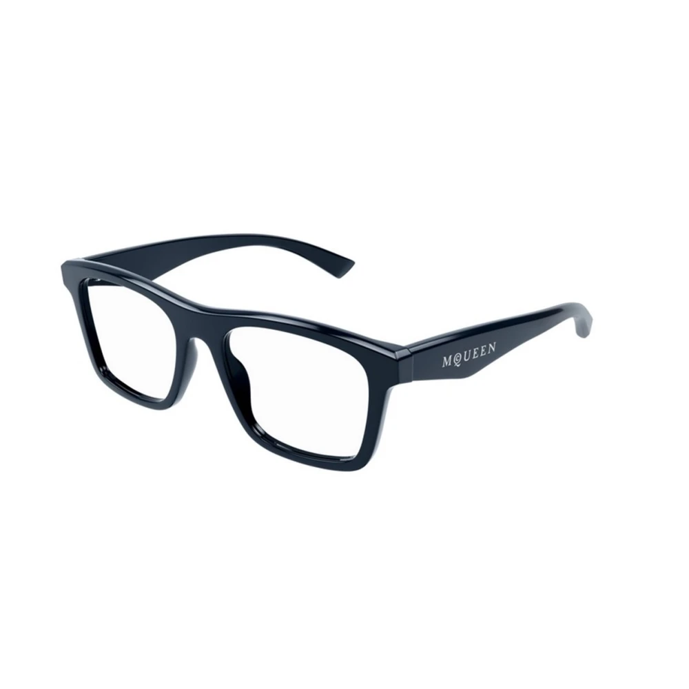 Alexander Mcqueen Unisex Blue Glasses, 54 Mm, Am0475o 003 Optical Frame