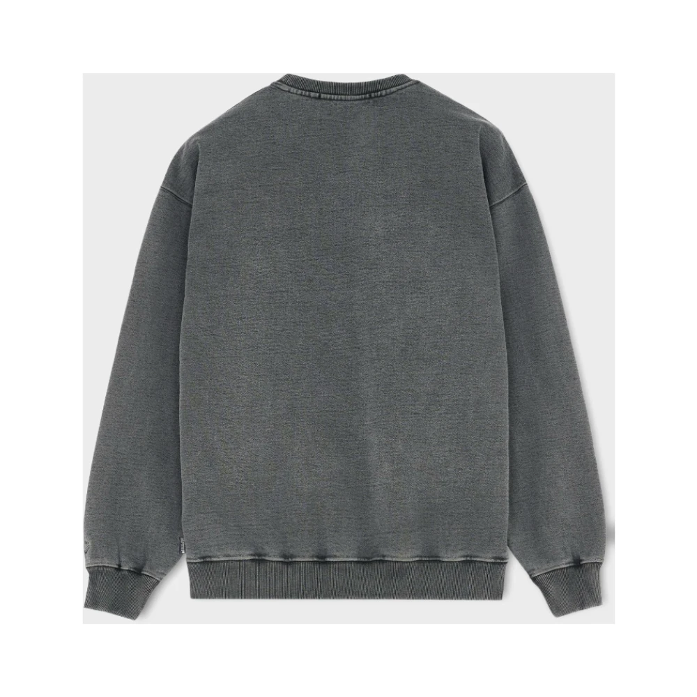 Iuter Monogram Crewneck Trui Gray Heren