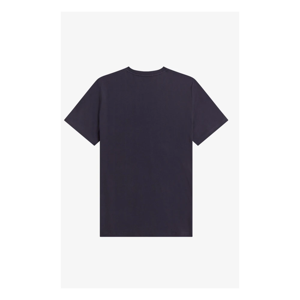 Fred Perry Geborduurd Logo T-Shirt Donker Grafiet Gray Heren