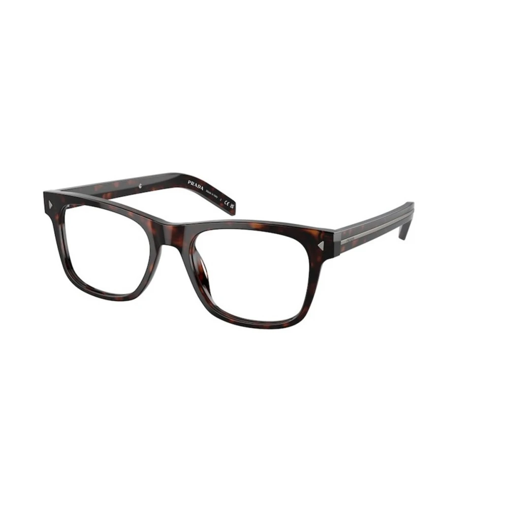 Prada Stijlvolle Carey Frame Zonnebril Brown Unisex