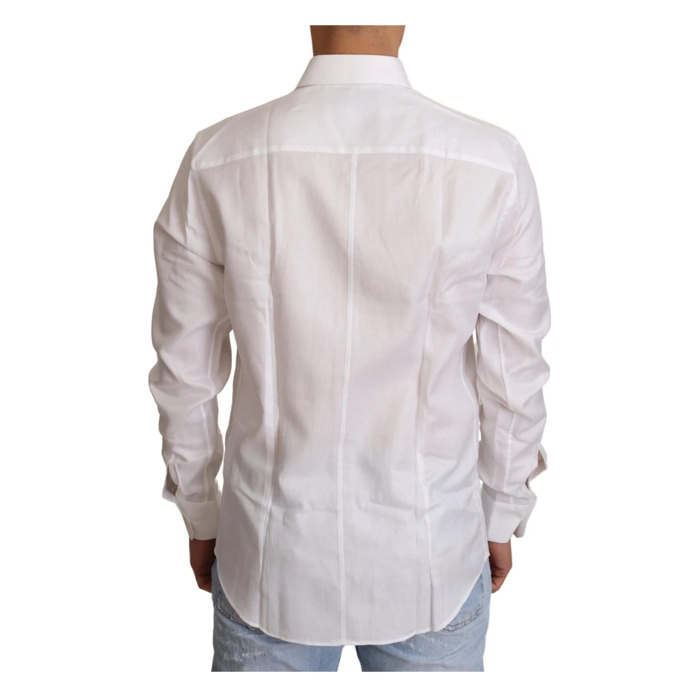 Dolce & Gabbana Formal Shirts White Heren