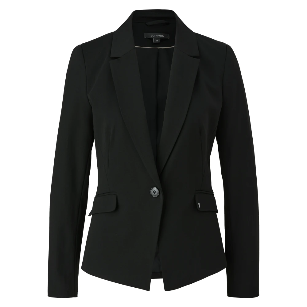Comma - Jackets > Blazers - Black - Comma - Modalova