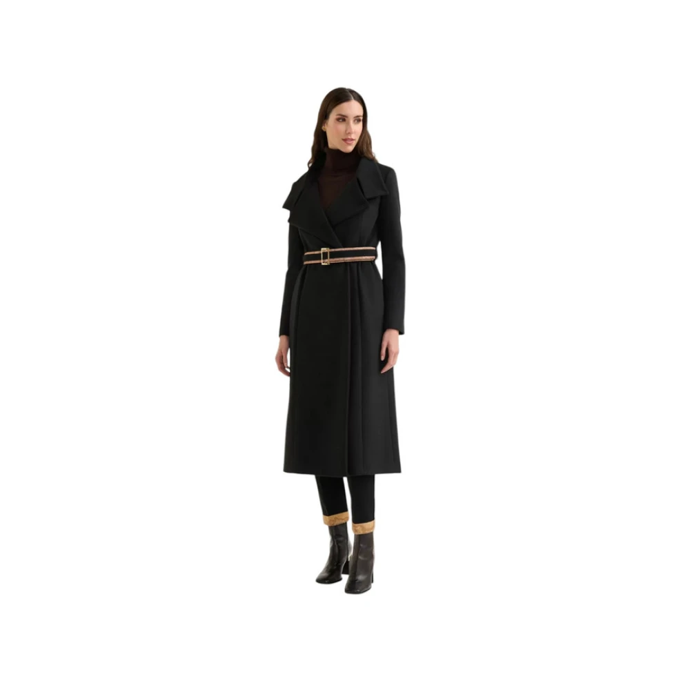 Alviero Martini 1a Classe Stijlvolle Jas voor Mannen en Vrouwen Black Dames