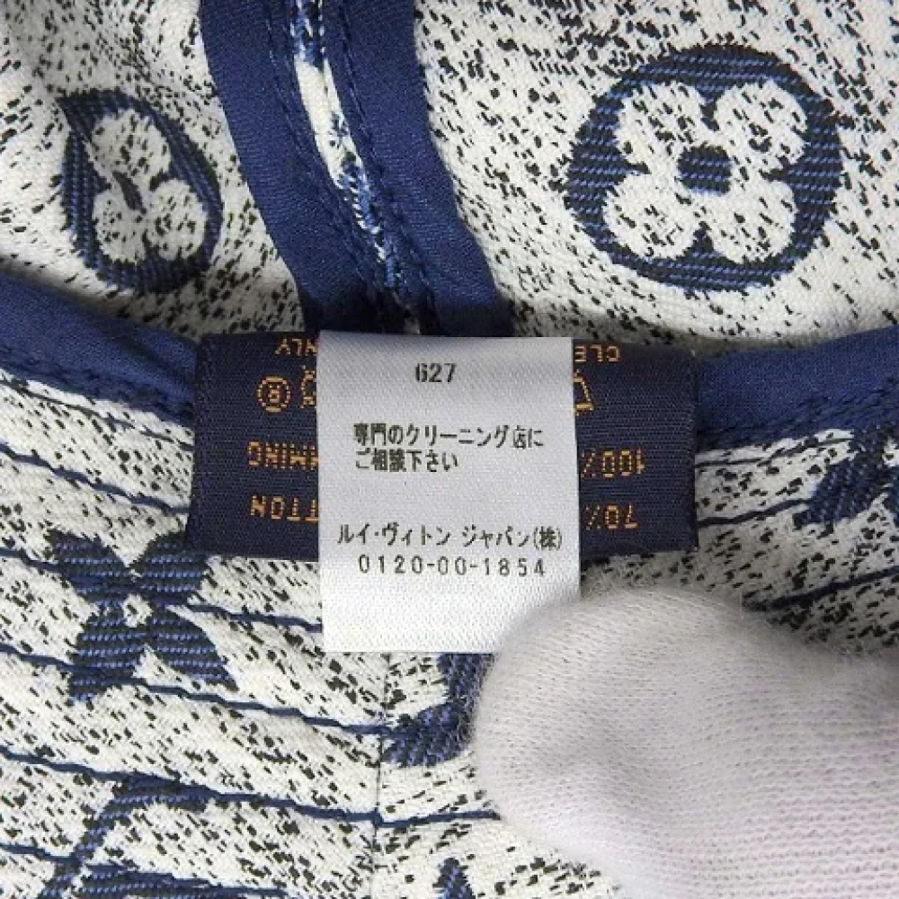 Louis Vuitton Vintage Pre-owned Fabric hats Blue Dames