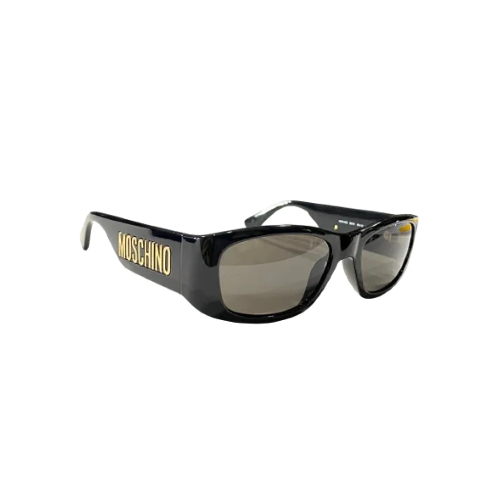 Moschino Pre-Owned Pre-owned Plastic sunglasses Black Dames