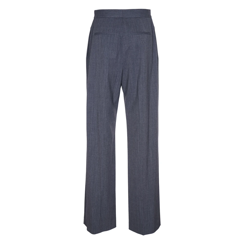 Msgm Grijze Stijlvolle Broek Gray Dames