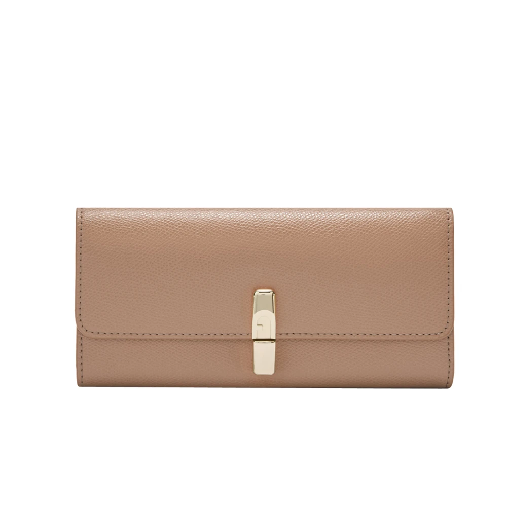 Furla Vrouw Bruin Accessoires Dames, One Size, Leer, Continental Xl Iride Wallet