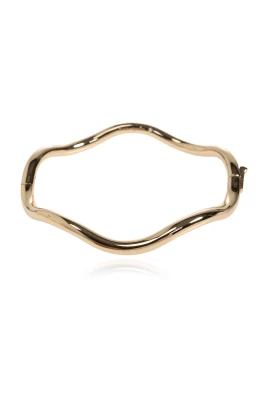 Wave Thin Bangle