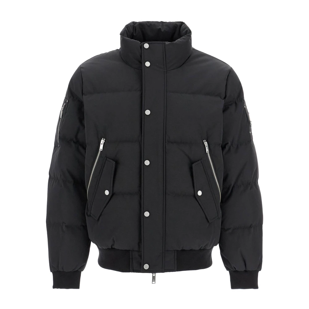 Moose Knuckles Gewatteerde High Point Bomberjack Black Heren