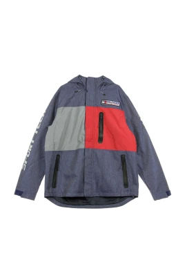 Sport Tech Jacka Mid Blue Denim