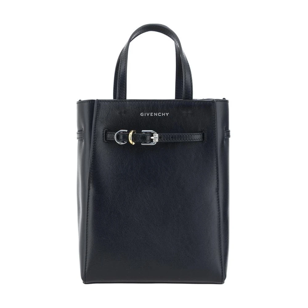 Givenchy Mini Kalfsleren Handtas met Verstelbare Band Black Dames