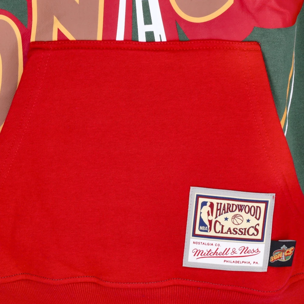 Mitchell & Ness Seattle Supersonics NBA Hoodie Multicolor Heren