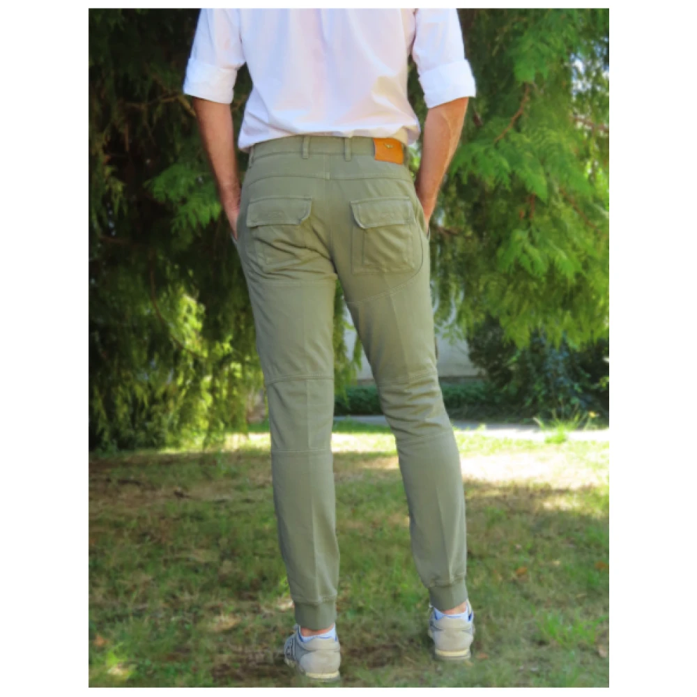 aeronautica militare Katoenen Anti-G Joggingbroek Green Heren