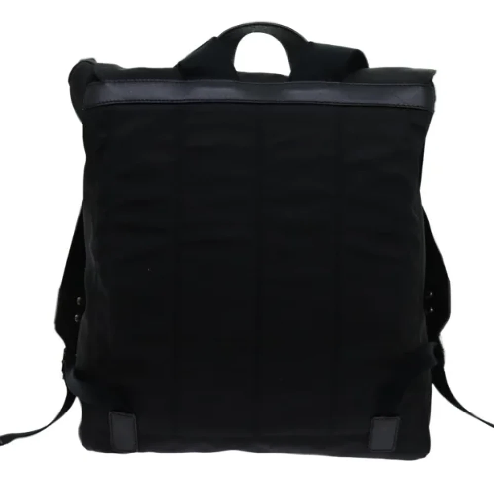 Gucci Vintage Pre-owned Nylon backpacks Black Dames