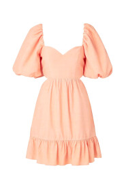 Oransje By Malina Louisa Mini Dress Kjole