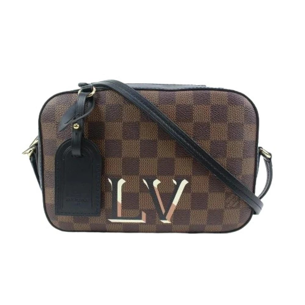 Louis Vuitton Vintage Förhandsägda Canvas LV Väskor, Spanien, Ca2119 Brown, Dam