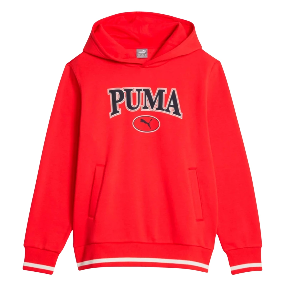 Puma Squad Hoodie för Barn Red, Unisex