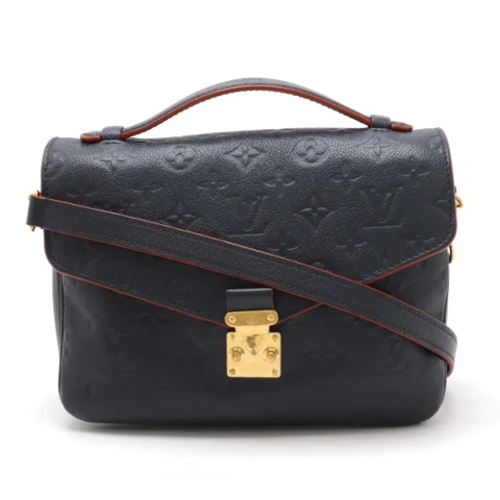 Louis Vuitton Vintage Pre-owned Leather handbags Red Dames