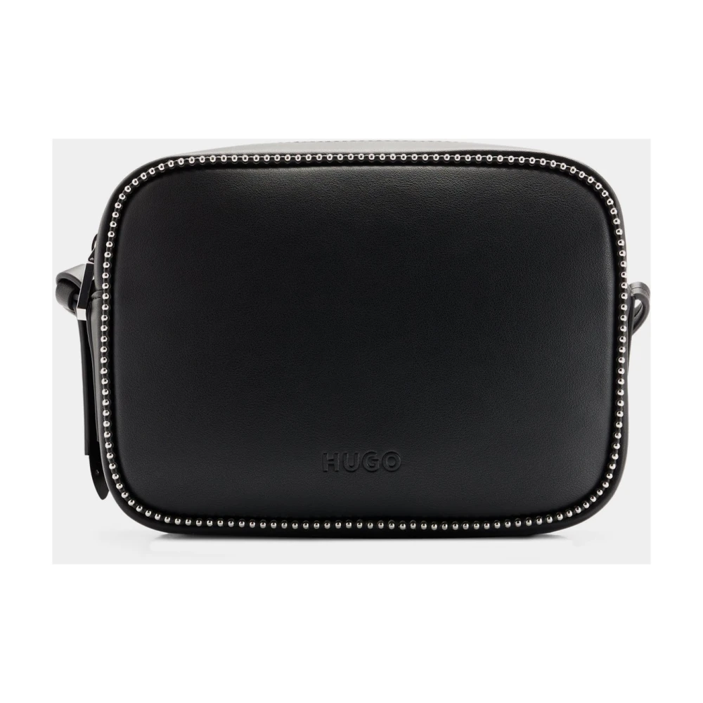 Hugo Boss Trendy Schoudertas met Logo Details Black Dames