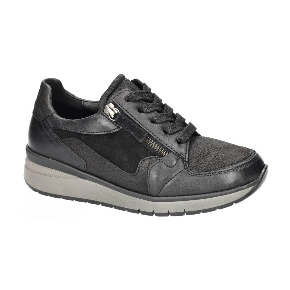 Gabor 56.307.67 Sneakers Dames Schoenen Zwart