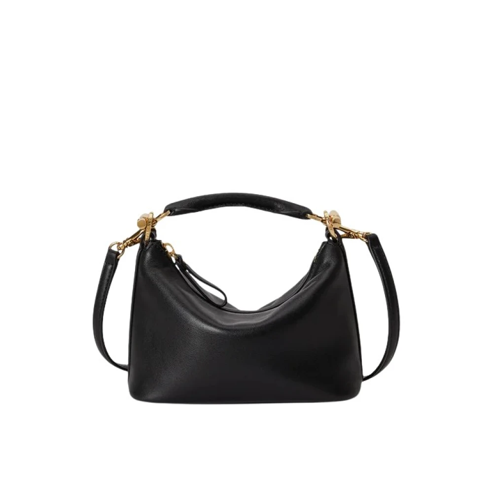 Ralph Lauren Svart Mini Blaike Axelremsväska