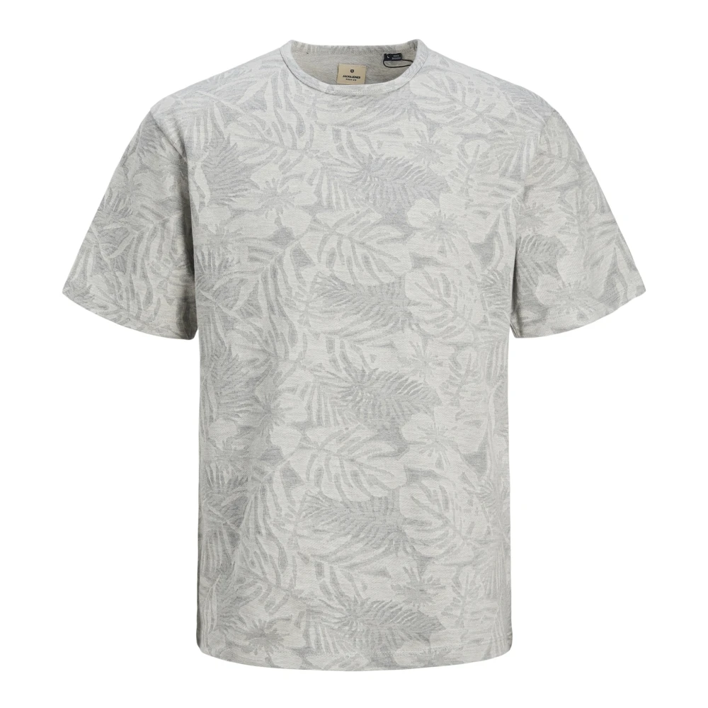 jack & jones Tropisch Paradijs T-Shirt Gray Heren