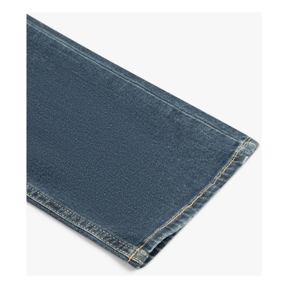 Hand Picked Klassieke high-waist denim jeans Blue Heren