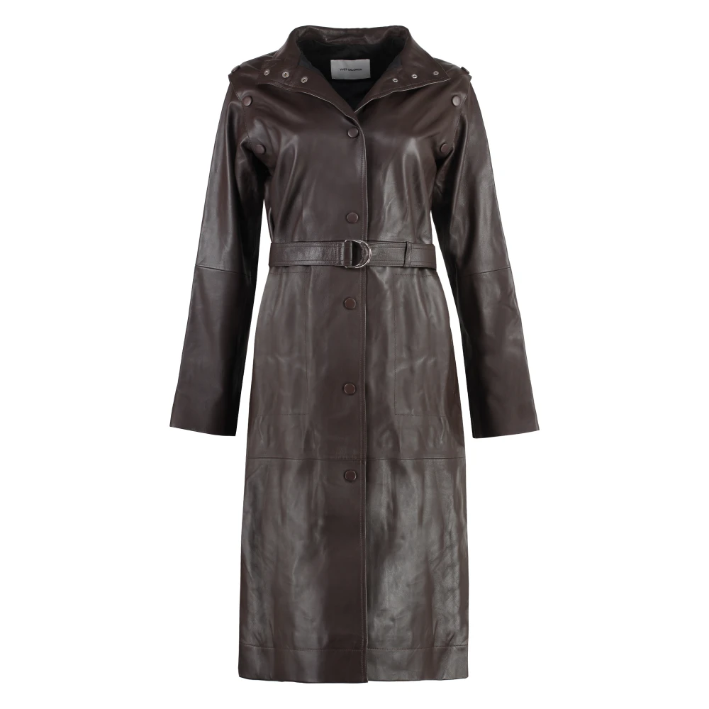 Coats > Belted Coats - - Yves Salomon - Modalova