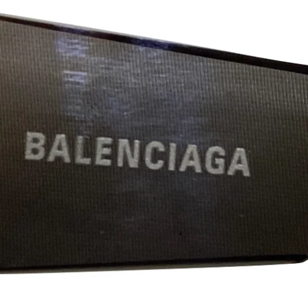 Balenciaga Vintage Pre-owned Acetate sunglasses Black Dames