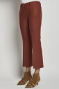 brown-cropped-stretch-trousers