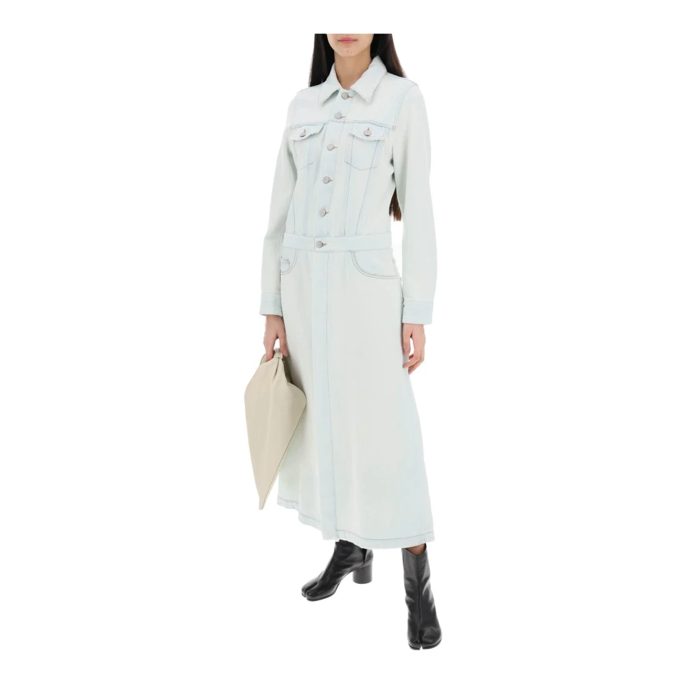 MM6 Maison Margiela Coats Blue Dames
