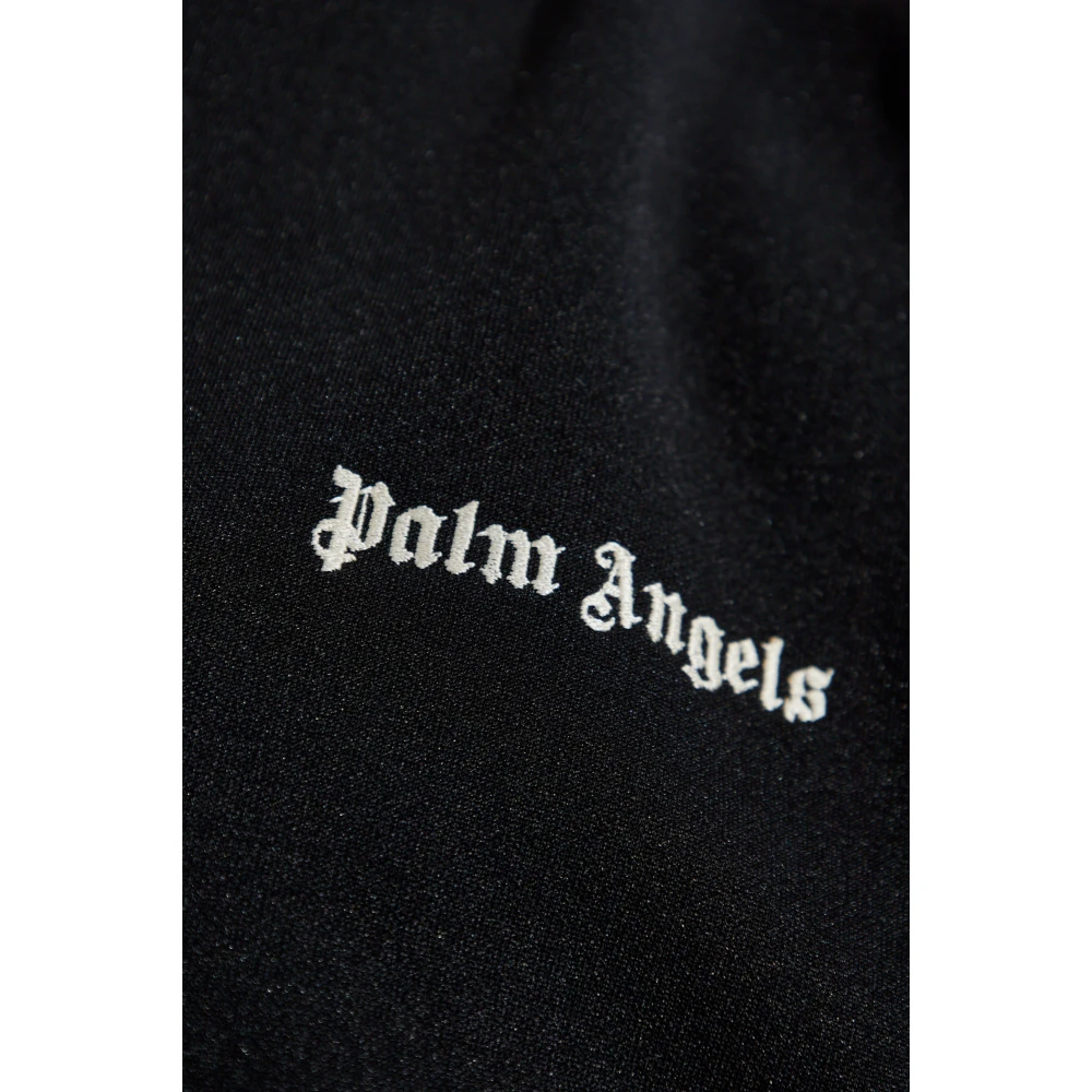 Palm Angels Sweatshirt met logo Black Dames