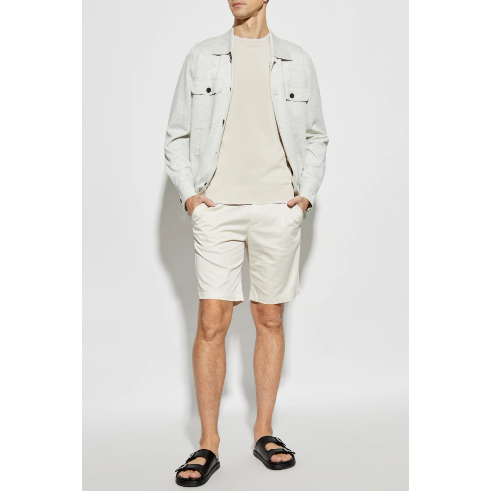 Eleventy Katoenen shorts Beige Heren