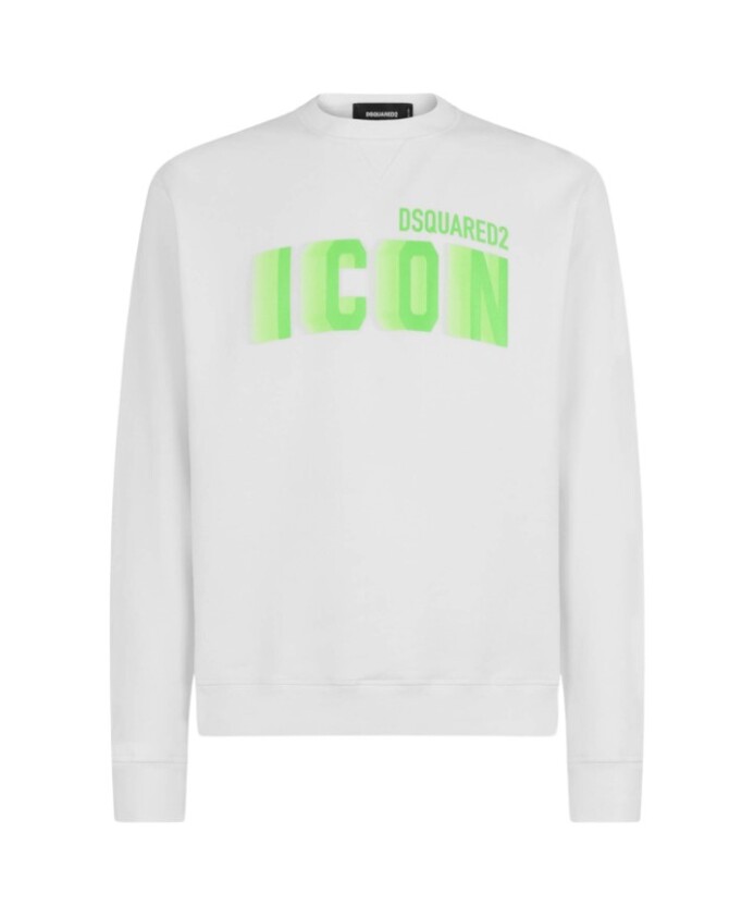 sweat-shirt-vert-neon-a-col-rond-icon
