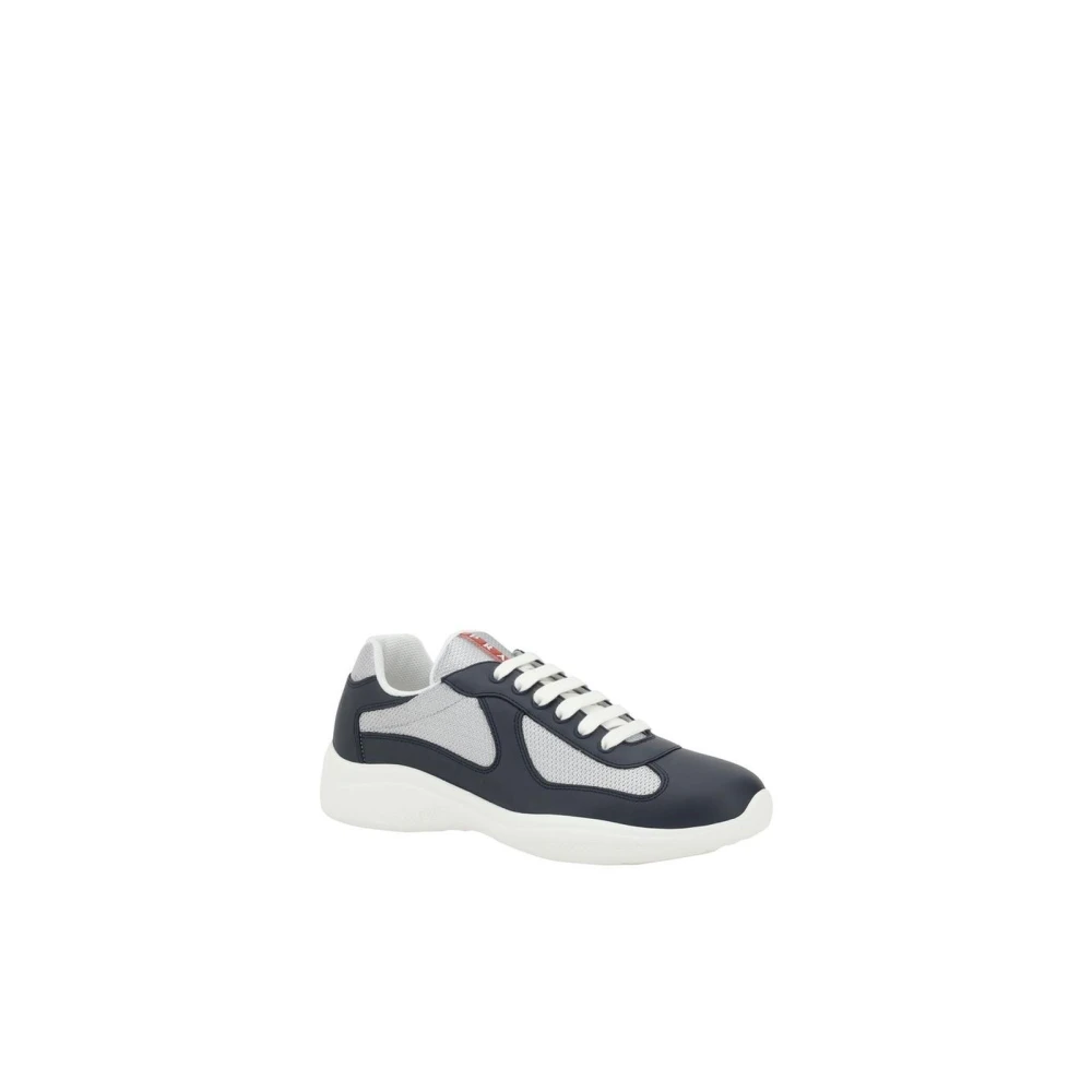 Prada Cup Sneaker Blue Heren