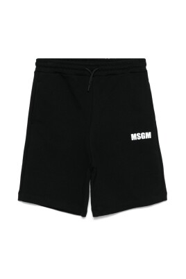 shorts-bermuda-noirs-pour-enfants-avec-logo